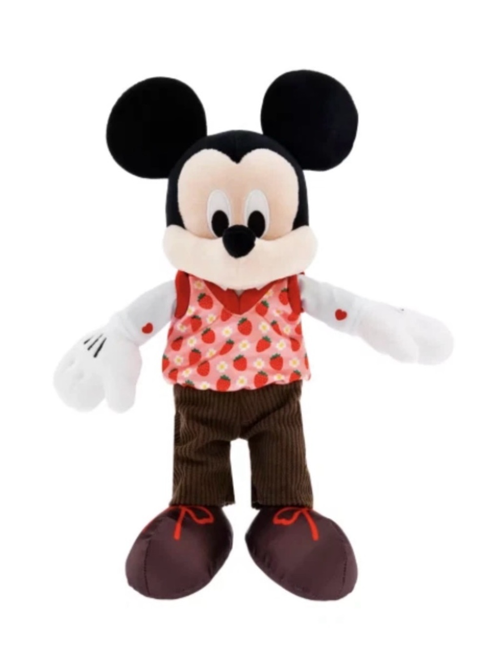 Mickey Mouse Chocolate Strawberry 13” Plush Doll-2025–Special Edition-NWT